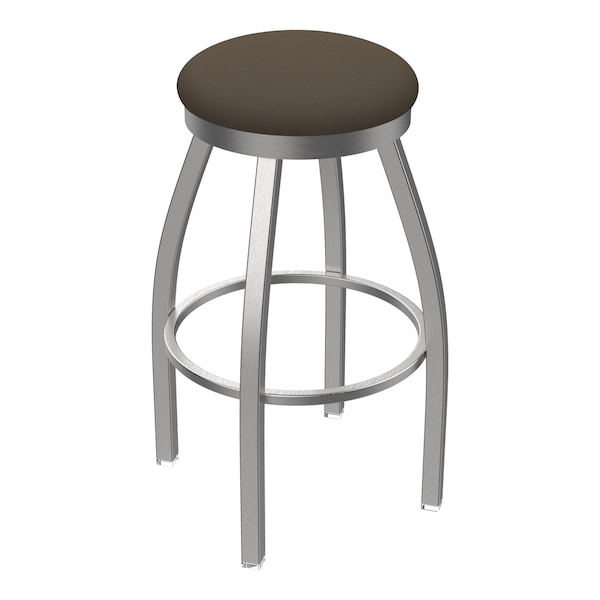Holland Bar Stool Co OD802 Misha Stainless Steel 36 Swivel Outdoor Bar Stool with Breeze Farro Seat OD80236SSOD002 - main
